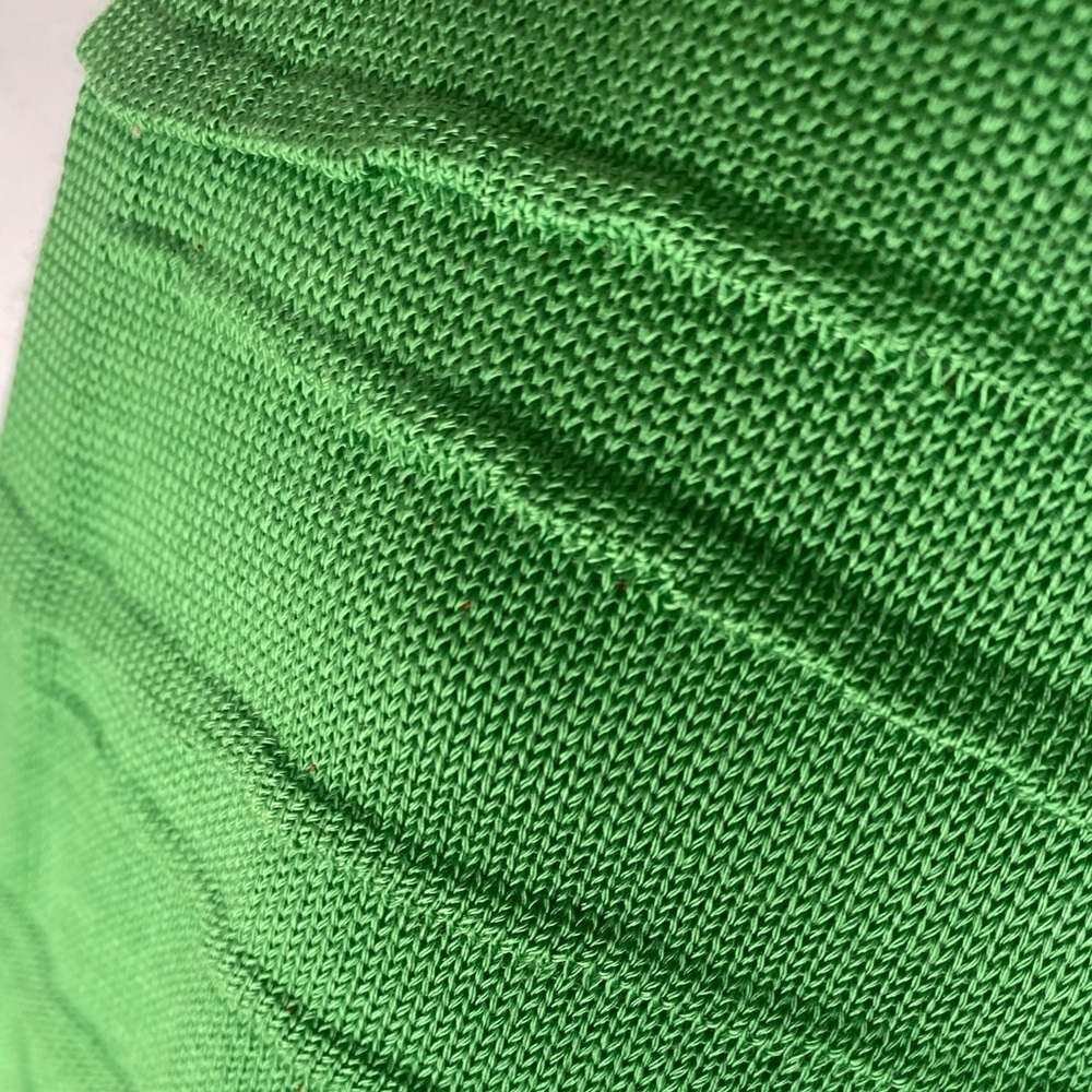 Misook Petite Large Green Textured Blazer Cardigan Sweater with shoulder pads - Picture 2 of 4